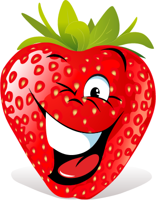 Strawberry SP emoji messages sticker-3