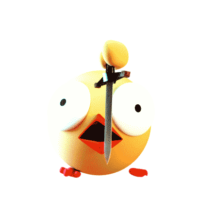 3DTD: Chicka Invasion messages sticker-7