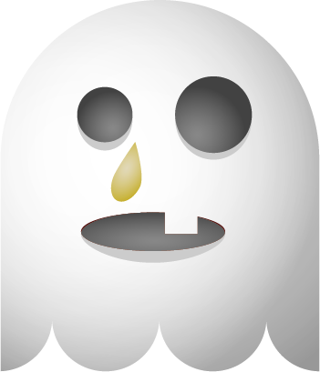 Ghosts SP emoji messages sticker-2