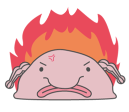 Blobfish The Ugliest Animal Sticker messages sticker-7