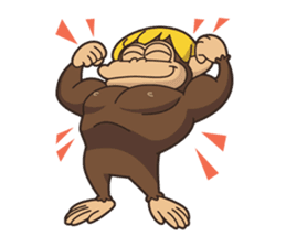 Adventurous Monkey Stickers messages sticker-3