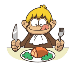 Adventurous Monkey Stickers messages sticker-4