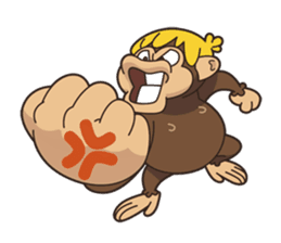 Adventurous Monkey Stickers messages sticker-6