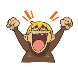 Adventurous Monkey Stickers messages sticker-2