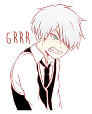 Cute Butler Stickers messages sticker-4