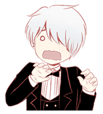 Cute Butler Stickers messages sticker-5