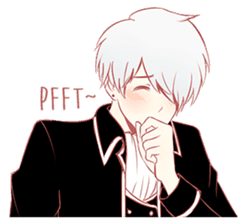 Cute Butler Stickers messages sticker-11