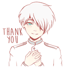 Cute Butler Stickers messages sticker-9