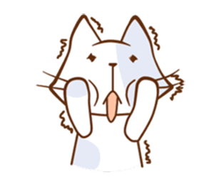 Friendly Cat! messages sticker-7