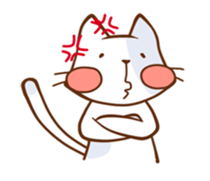 Friendly Cat! messages sticker-1