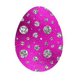 Easter Eggs - Foil and Glitter messages sticker-11