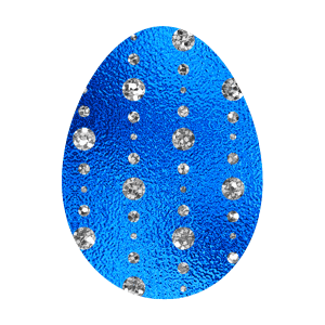 Easter Eggs - Foil and Glitter messages sticker-7