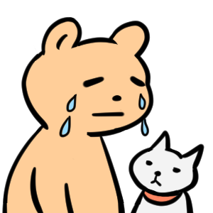 毎日くま&ねこステッカー Everyday Kuma & Neko Sticker messages sticker-6