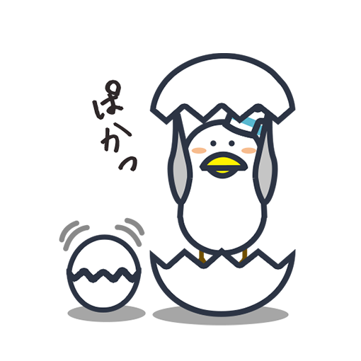 Maybe it's seagull(jpn ver.) messages sticker-2