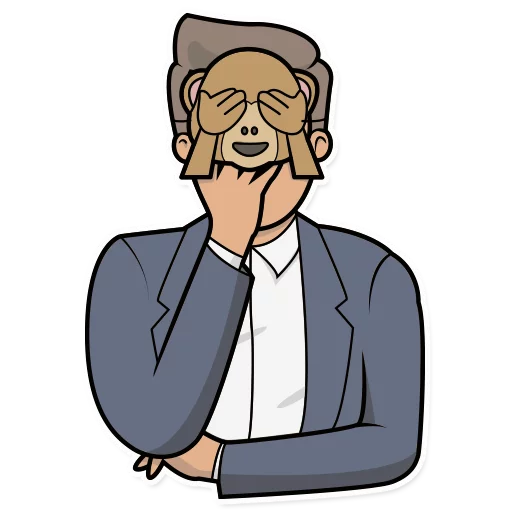 Emoji Man Stickers messages sticker-3