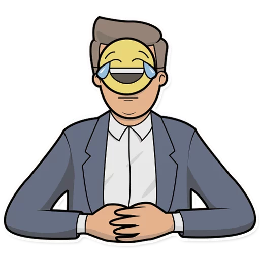 Emoji Man Stickers messages sticker-2