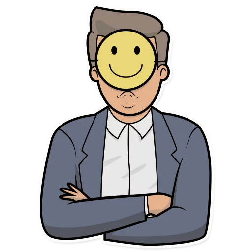 Emoji Man Stickers messages sticker-0