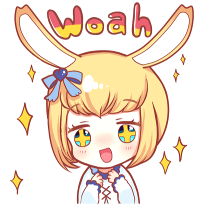 Little Miss Usagi stickers messages sticker-4