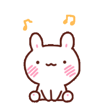 Sweetie Rabbit Love Animated messages sticker-0