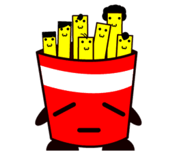 Potato Fries messages sticker-4