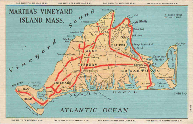 Martha's Vineyard Postcards messages sticker-1