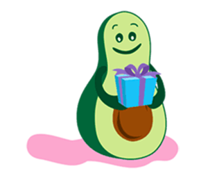 Avocado Party > Cool Stickers! messages sticker-6