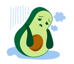 Avocado Party > Cool Stickers! messages sticker-11