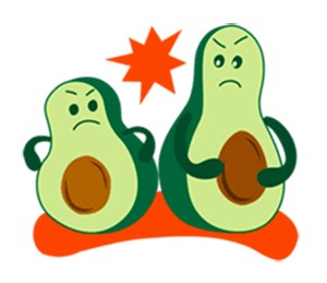 Avocado Party > Cool Stickers! messages sticker-10