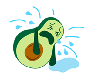 Avocado Party > Cool Stickers! messages sticker-5