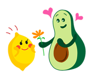 Avocado Party > Cool Stickers! messages sticker-3