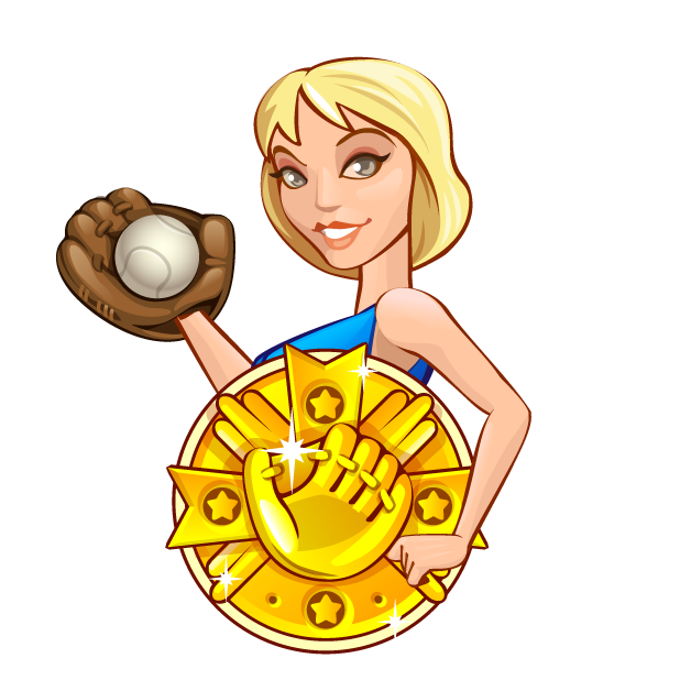 Baseball cheerleading Stickers messages sticker-7