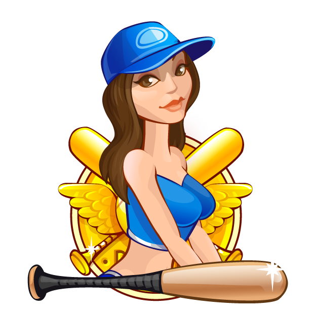 Baseball cheerleading Stickers messages sticker-5