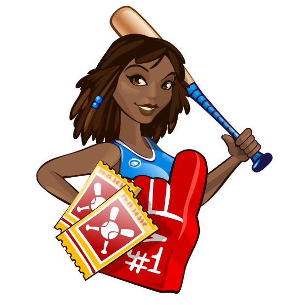 Baseball cheerleading Stickers messages sticker-6