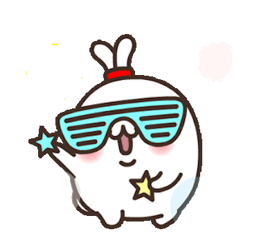 Lovely Rabbit Love 2 Animated messages sticker-1
