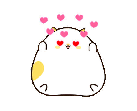 Fat Funny Hamster Animated messages sticker-0