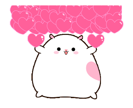 Fat Funny Hamster Animated messages sticker-2