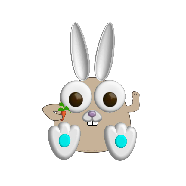 Chicks, Bunnies and Eggs - Springtime Sticker Fun messages sticker-4