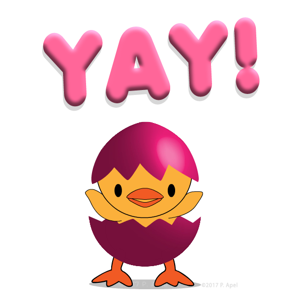 Chicks, Bunnies and Eggs - Springtime Sticker Fun messages sticker-2