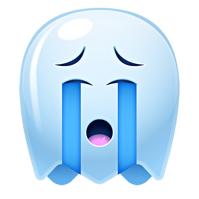 Ghost Emojis Free messages sticker-8