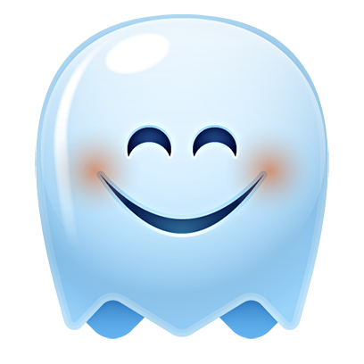 Ghost Emojis Free messages sticker-4