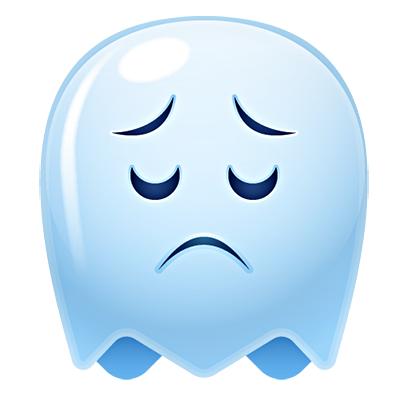 Ghost Emojis Free messages sticker-6
