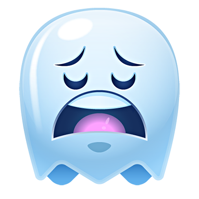 Ghost Emojis Free messages sticker-7