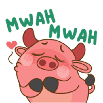 Funny Angry Pig messages sticker-4