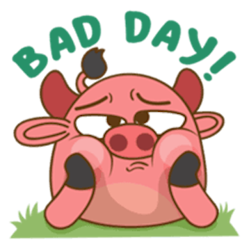 Funny Angry Pig messages sticker-7