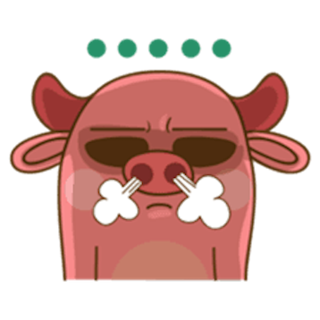 Funny Angry Pig messages sticker-3
