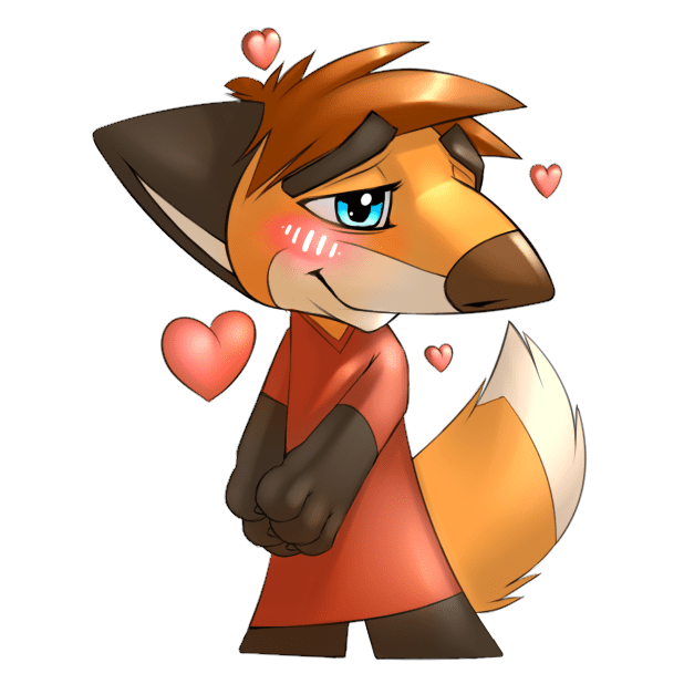 Digger the Fox Stickers for iMessage messages sticker-11
