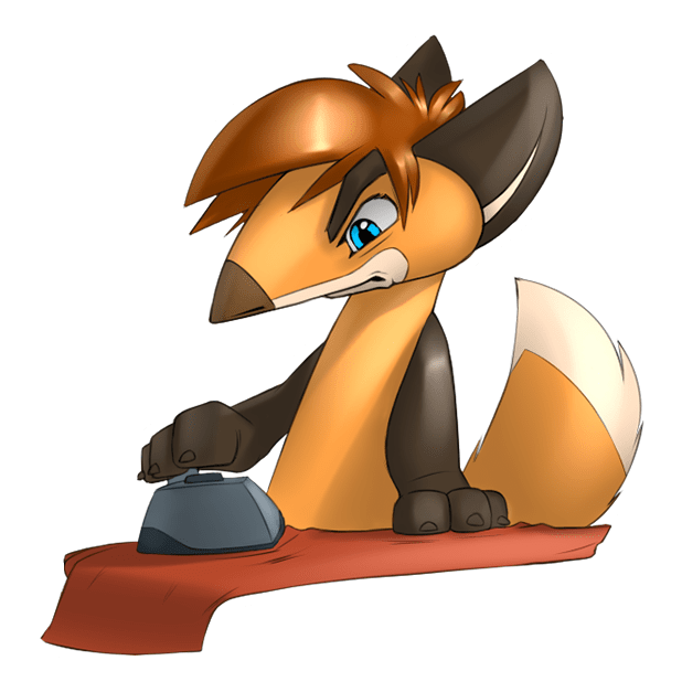Digger the Fox Stickers for iMessage messages sticker-2