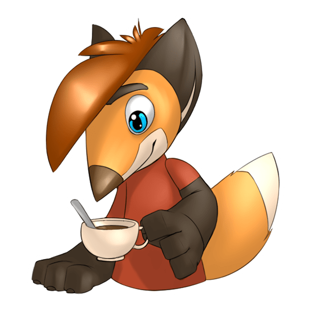 Digger the Fox Stickers for iMessage messages sticker-6