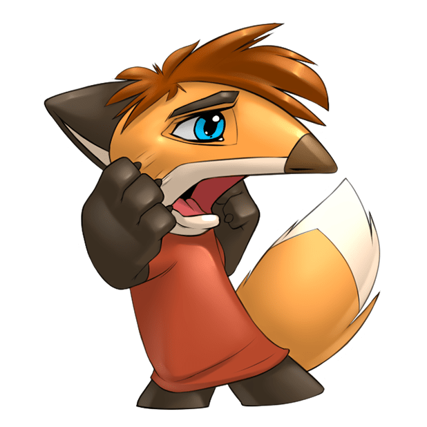 Digger the Fox Stickers for iMessage messages sticker-0