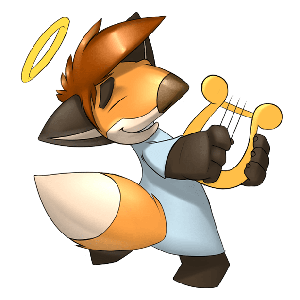 Digger the Fox Stickers for iMessage messages sticker-8